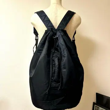 [레어] zucca 복조리 백팩 블랙 MA-1 구제 의류