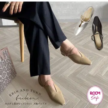 tukn. (투큰) 에린 콜라보 에나멜 플랫슈즈