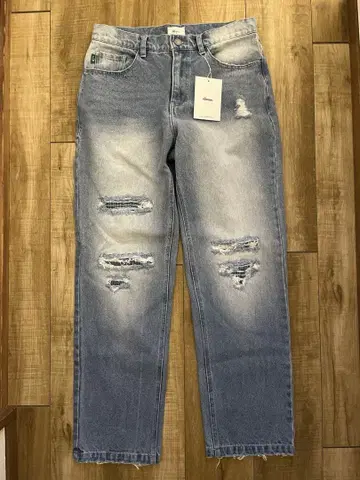 [ 즉완판템 ] 리룸 Re:room 데미지 데님 팬츠 데님