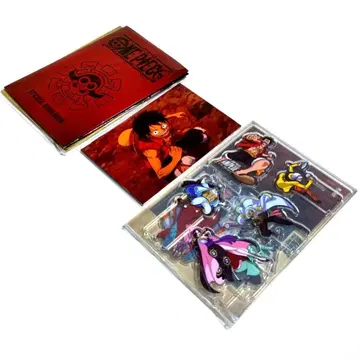 원피스 스탬피드 혜택 아크릴 스탠드 엽서 스티커 세트