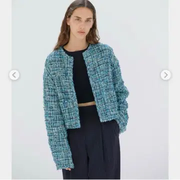 오라리 썸머 트위드 자켓