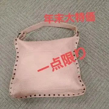 [이탈리아백] 숄더 조정 가능 살몬 핑크백