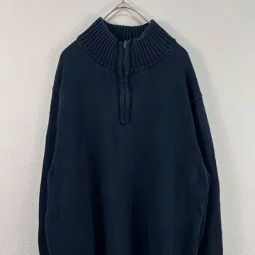 90s 00s L.L.Bean 엘엘빈 하프 지퍼 니트
