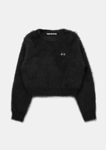 BAD BLOOD BS Mohair Crewneck Sweater