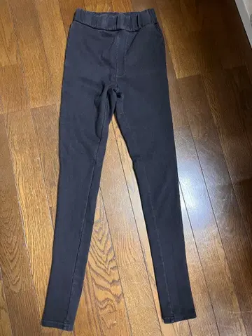 벨 시리즈 속기모 데님 레깅스 워시 블랙 s 사이즈