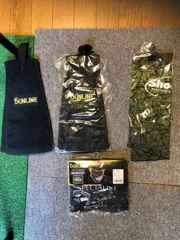 SUNLINE 넥워머, 핸드 타월 x 2 넥 가드 4종 세트