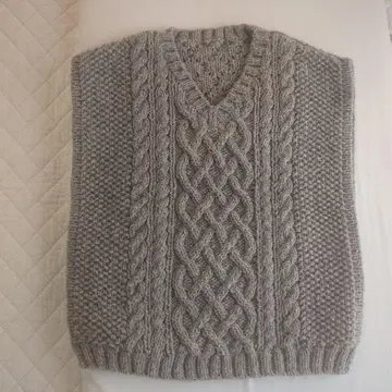 nest Robe 페루 핸드 니트 판초