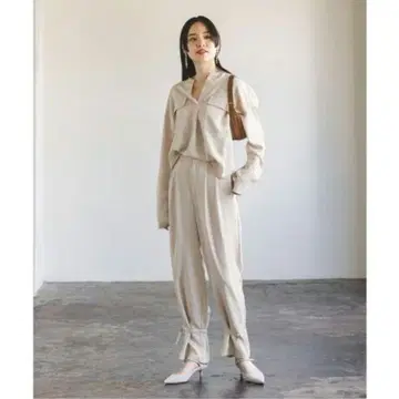 noble 스트링 조거 팬츠