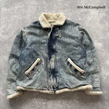 [ McCampbell ] 맥캠벨 80s B-3 데님 보아 자켓