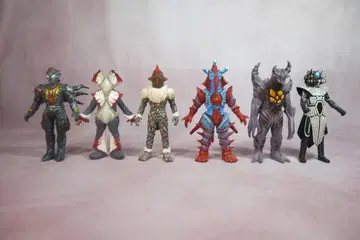 울트라 괴수 시리즈 슈퍼 히폴리토 젤가노이드 너클 외계인 외 6체