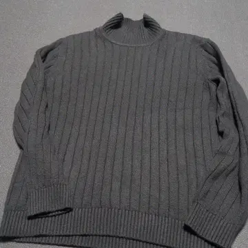 [새상품] BANANA REPUBLIC 리브 하이넥 스웨터 M