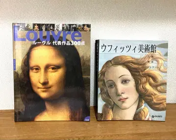 우피치 미술관 루브르 미술관 미술 도서 2권