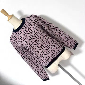 [택 포함 새상품] istoire eimy 모노그램 니트 풀오버