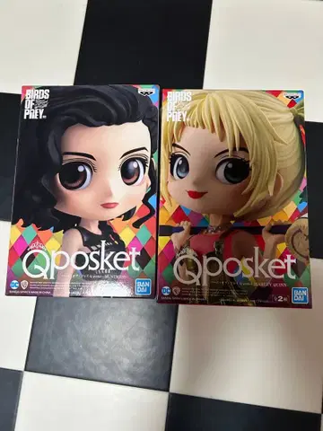Qposket 버드 오브 플레이 피규어 2체 세트