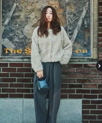 미사용 새상품 CADUNE 보아 점퍼 M