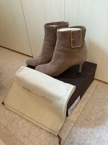 PELLICO 버클 숏부츠 38