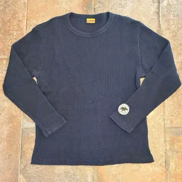 HUNTING WORLD 써멀 와플 로고 와펜 티셔츠 L