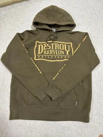 DUPPIES DESTROY BABYLON 후드티 L