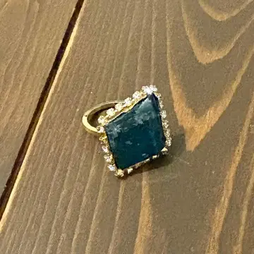 디자인 스톤 반지