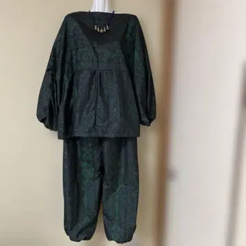 기모노 리메이크 팬츠 세트