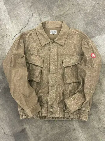 c.e Cavempt Grey Noise Button Jacket
