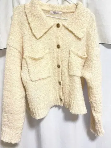 어반 리서치 니트 가디건 상의 베이지