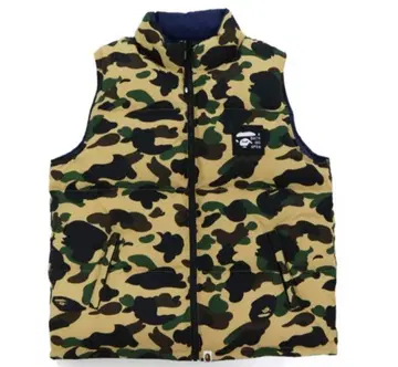 카모플라쥬 다운 베스트 APE