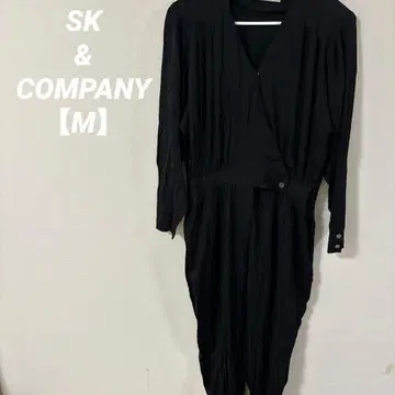 새상품급 [ M ] SK & COMPANY 블랙 살로펫 PETITE