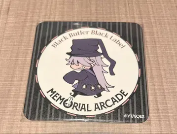 흑집사 Black Label 콜라보 카페 음료 특전 코스터 장의사