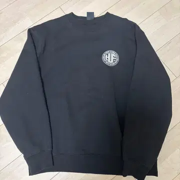 HUF 블랙 맨투맨 L 사이즈