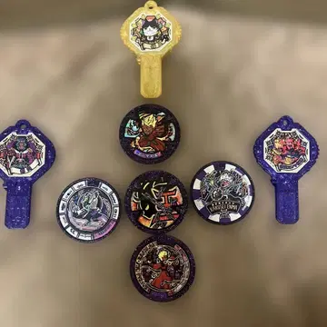 요괴워치 요괴 메달 8개