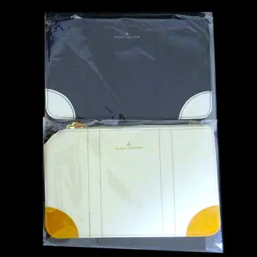 그로브트로터 파우치 네이비 화이트