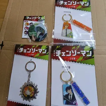 극장판 체인소 맨 레제편 회전 키링+하야카와 아키 덴지 키링