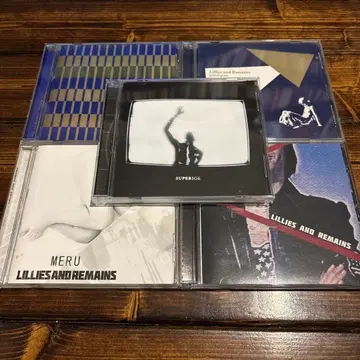 LILLIES AND REMAINS CD 5장 세트