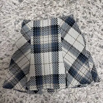 SNIDEL 로빙 체크 미니 스커트