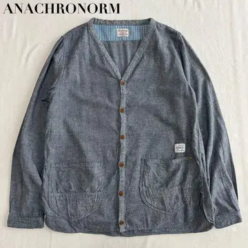 ANACHRONORM 셔츠 가디건 아나크로놈 M 일본제
