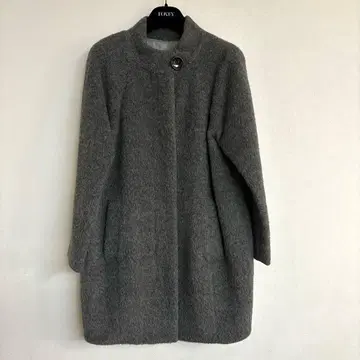 브라만 울 x 알파카 코트 클리닝 완료