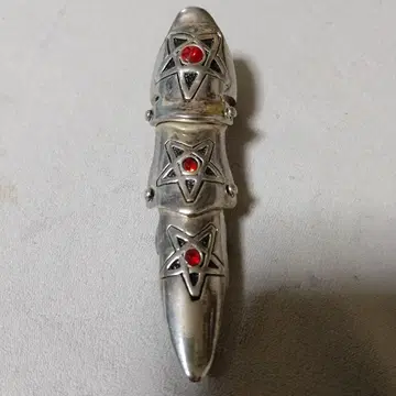 유니크한 실버 반지 별 모양 장식