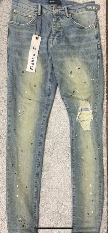 PURPLE 스키니 데님 29