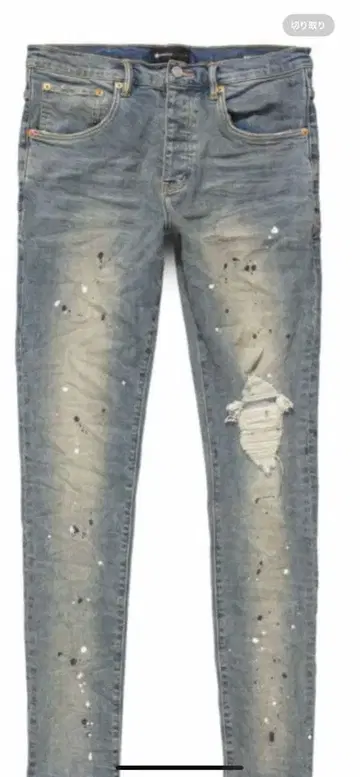 PURPLE 스키니 데님 29