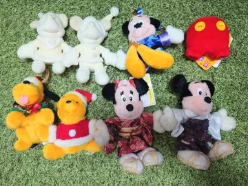 디즈니 인형 배지 묶음 판매 투니타운 크리스마스 설날