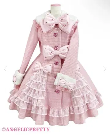 angelic pretty Rich Ribbon 코트 핑크