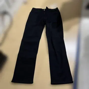 미사용 새상품 오카야마 DENIM 블랙 스키니 팬츠