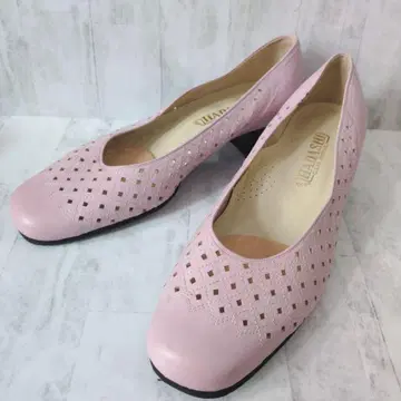 새상품급 HADASHI CLEAR Original 핑크 펌프스 24cm