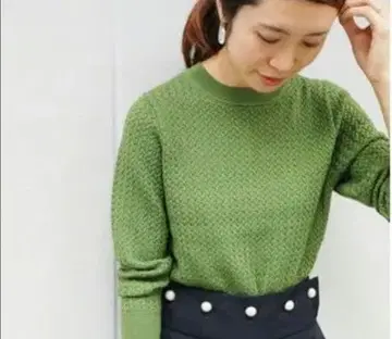 이에나 크루넥 니트