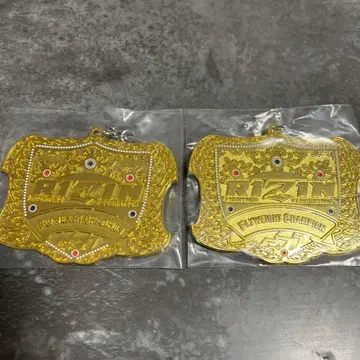 RIZIN 제일복권 D상 챔피온 벨트 메탈 참 플라이급