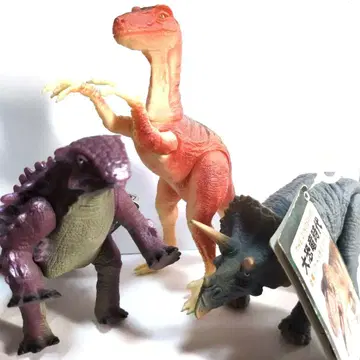 대공룡시대 공룡 소프트 비닐 3체 세트