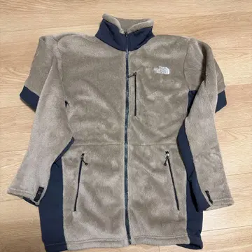 THE NORTH FACE 플리스 자켓 베이지 네이비