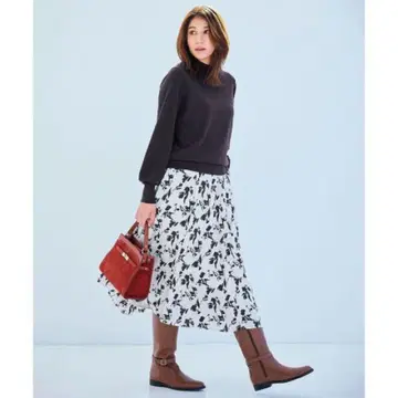 최근 모델 23구 [세탁 가능] 세미 울 스웨터 퍼프 슬리브 니트