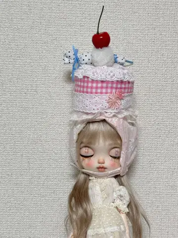 브라이스 핸드메이드 케이크 모자 네오 브라이스용